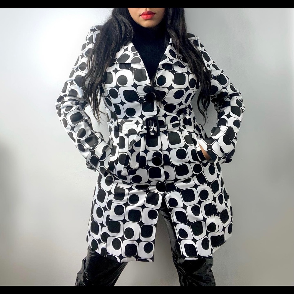Black & white retro jacket